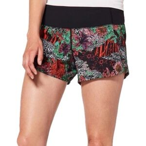 Lululemon Run Times 4" Shorts Zen Garden Size 4